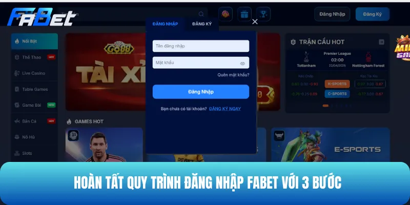 Chỉ với 3 bước để hoàn tất quy trình cực nhanh chóng cho bạn