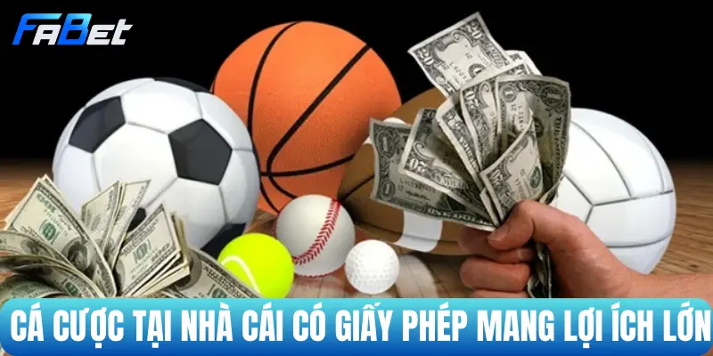 Cá cược tại nhà cái có giấy phép đảm bảo lợi ích lớn