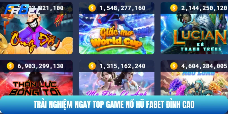 Top game nổ hũ đình đám không thể bỏ lỡ 